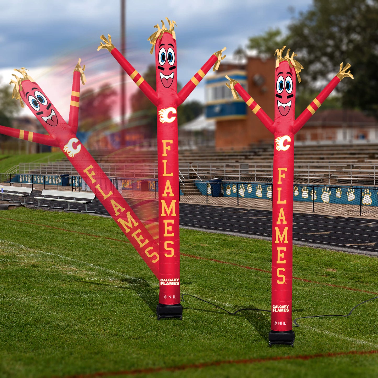 Calgary Flames Inflatable Festive Fanz Sleeve