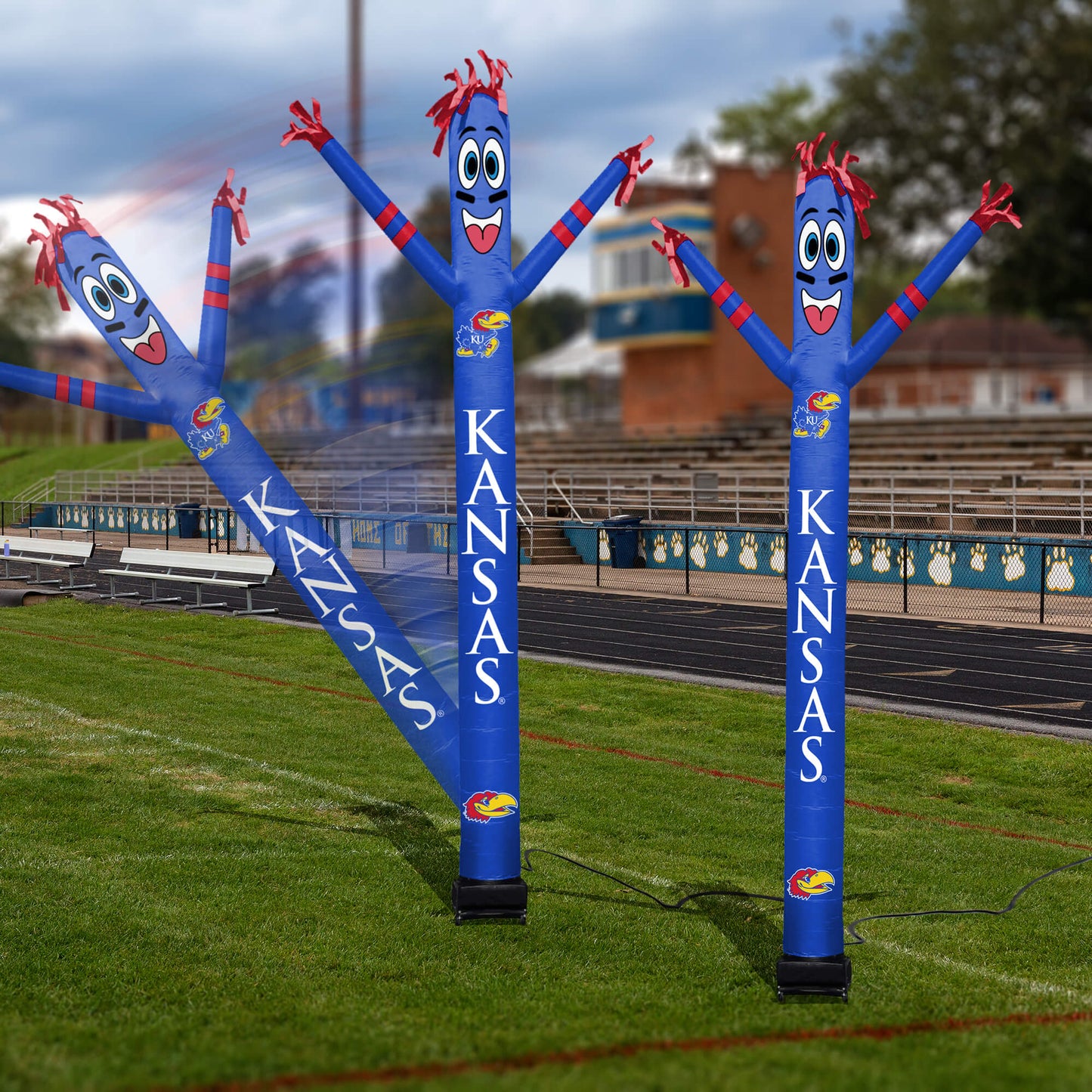 Kansas Jayhawks Inflatable Festive Fanz Sleeve