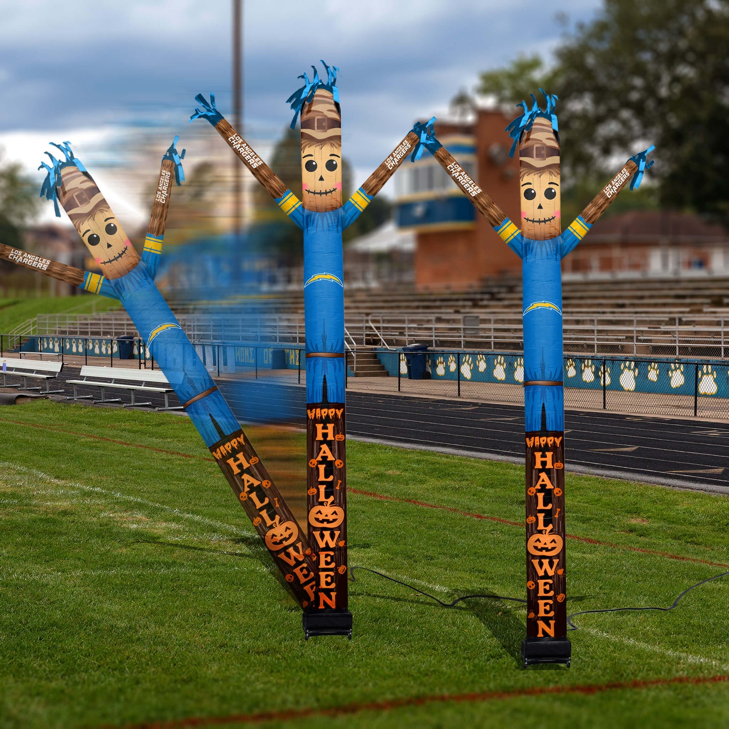 Los Angeles Chargers Inflatable Festive Halloween Sports Fan Sleeve