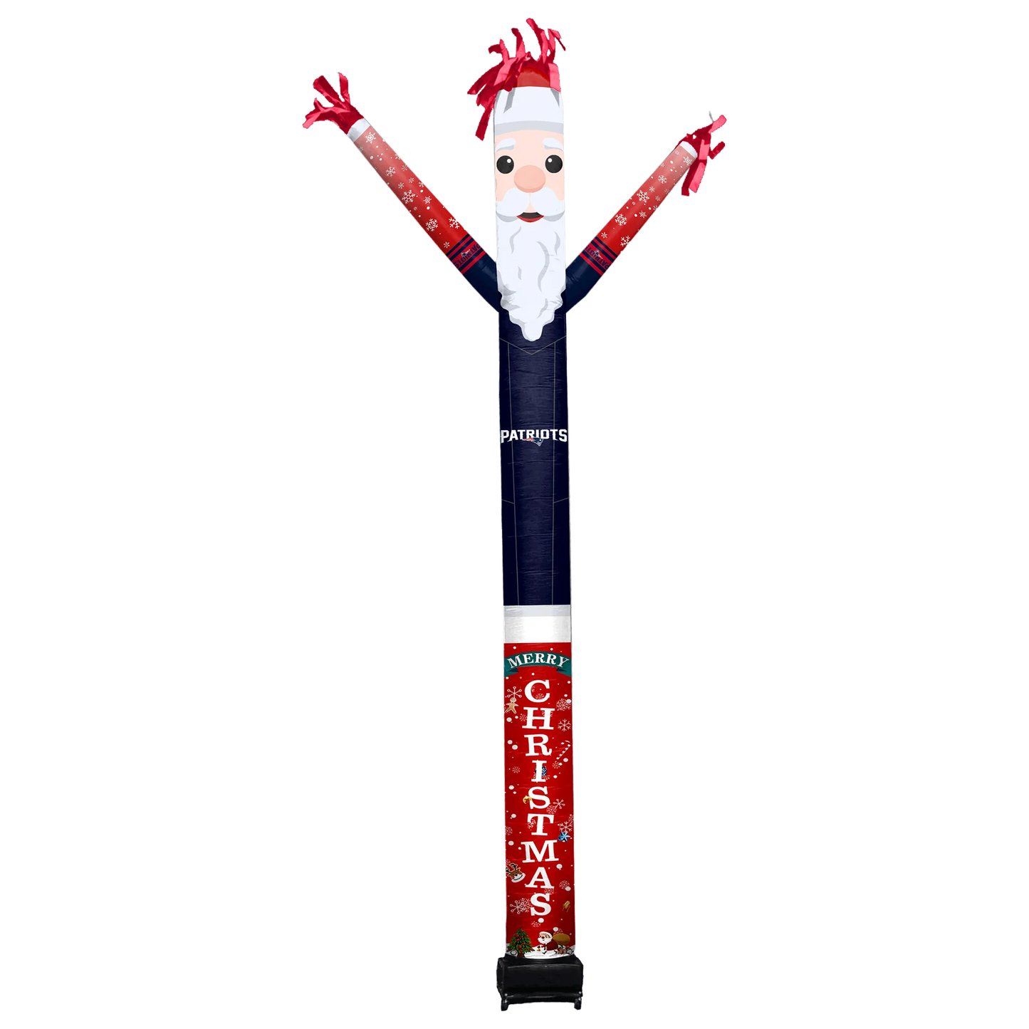 New England Patriots Inflatable Festive Christmas Sports Fan Sleeve