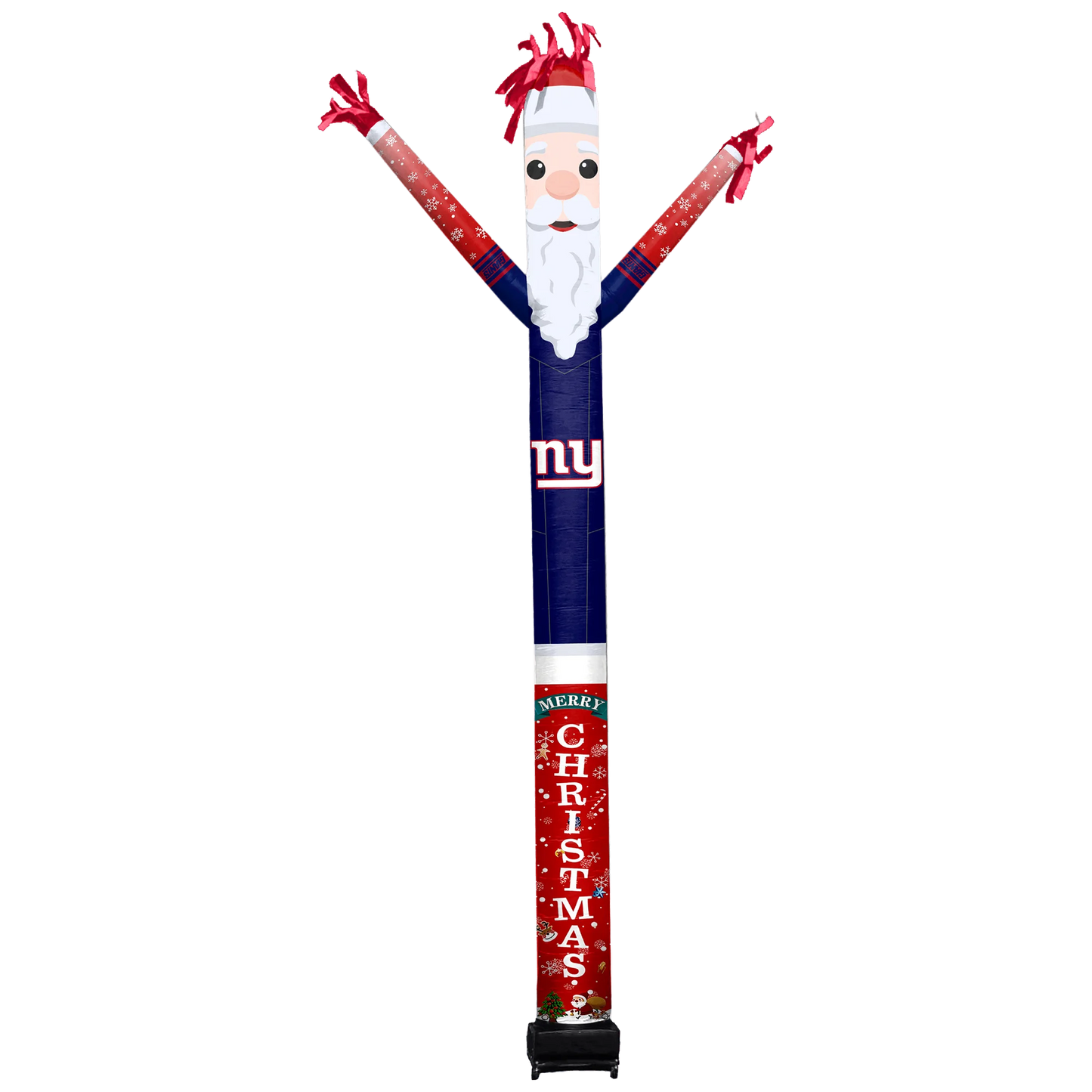 New York Giants Inflatable Festive Christmas Sports Fan Sleeve