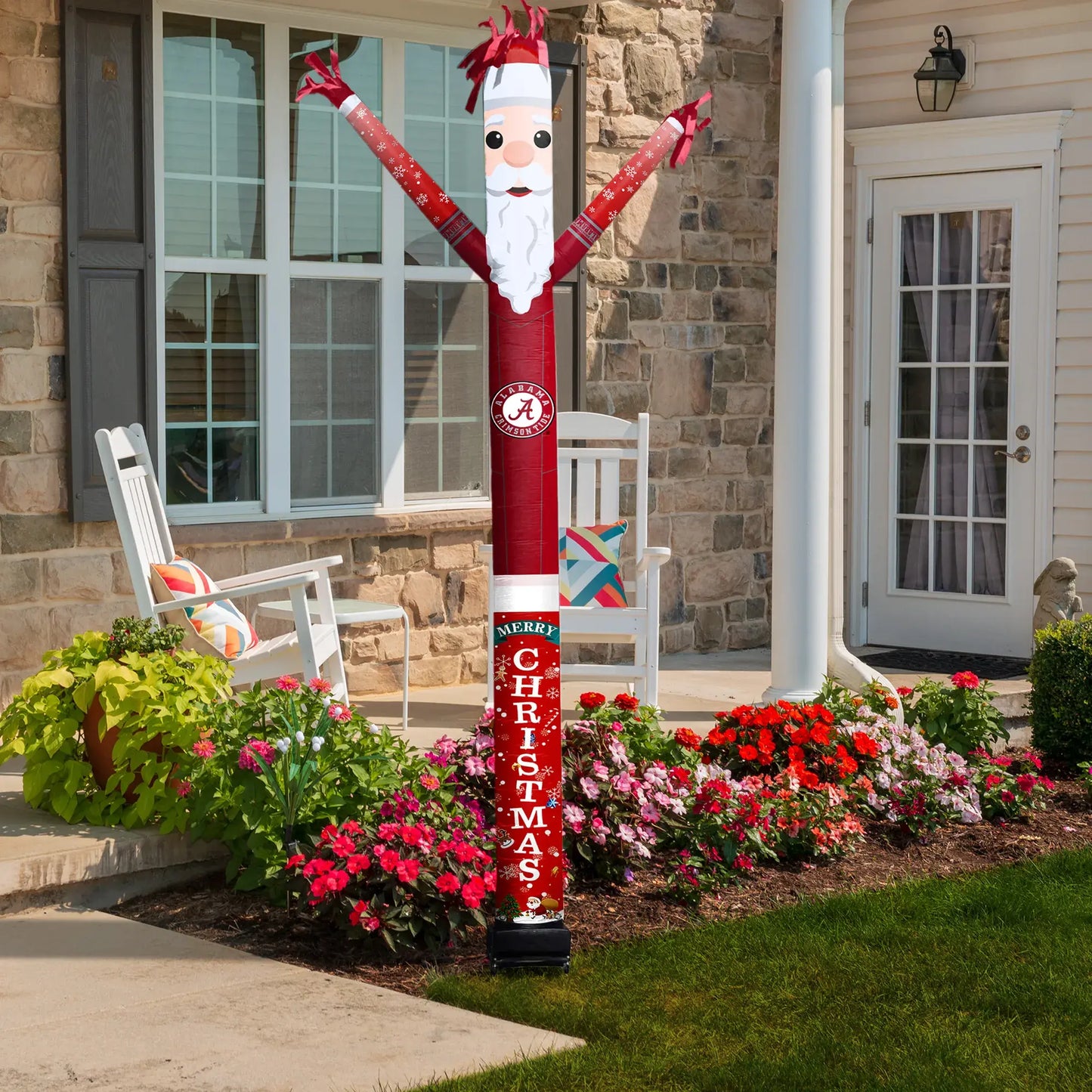 Alabama Crimson Tide Inflatable Festive Christmas Sports Fan Sleeve