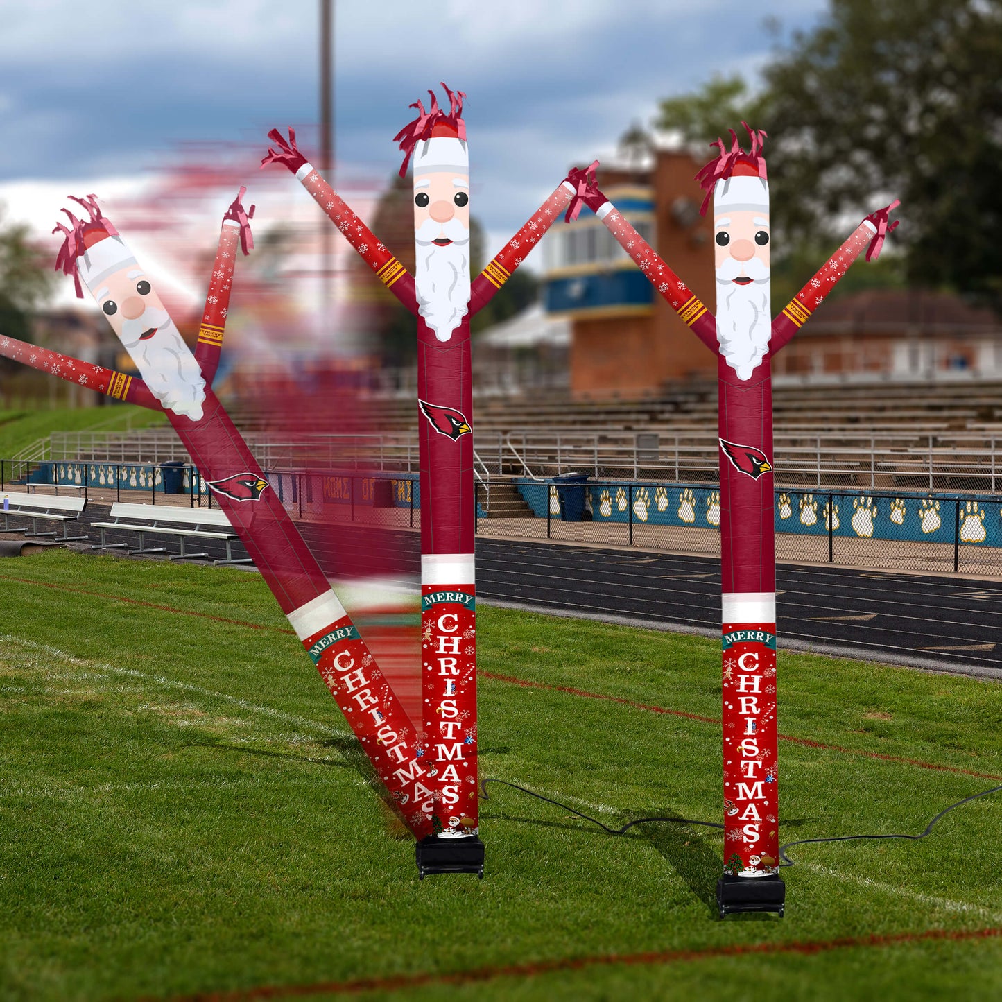 Arizona Cardinals Inflatable Festive Christmas Sports Fan Sleeve