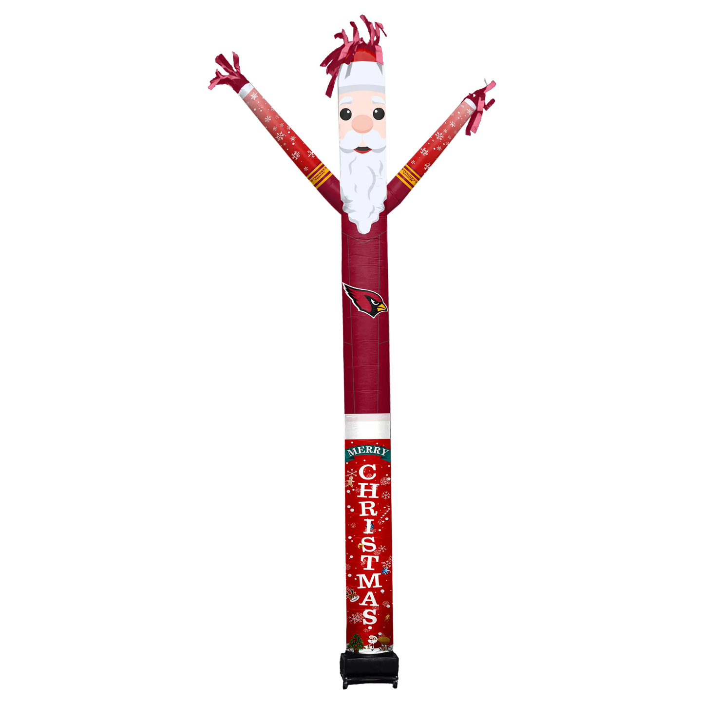 Arizona Cardinals Inflatable Festive Christmas Sports Fan Sleeve