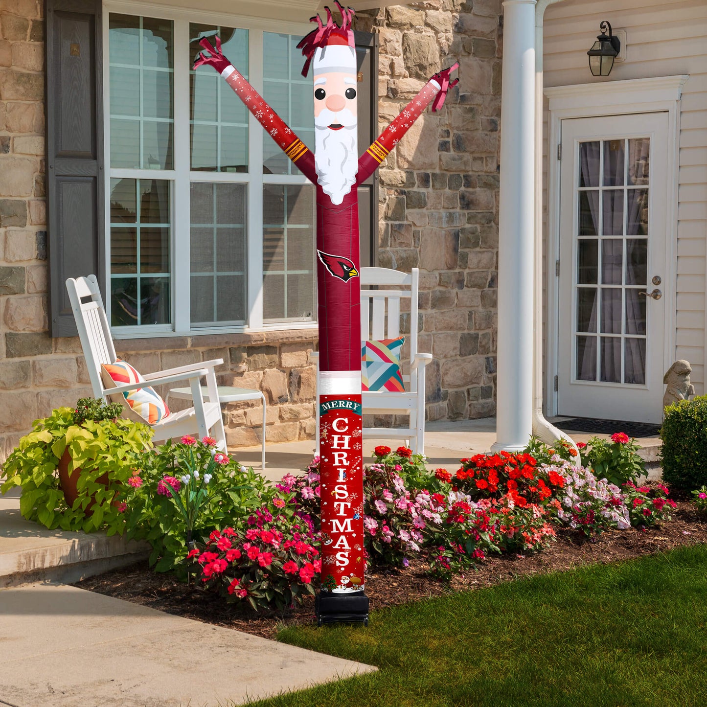 Arizona Cardinals Inflatable Festive Christmas Sports Fan Sleeve