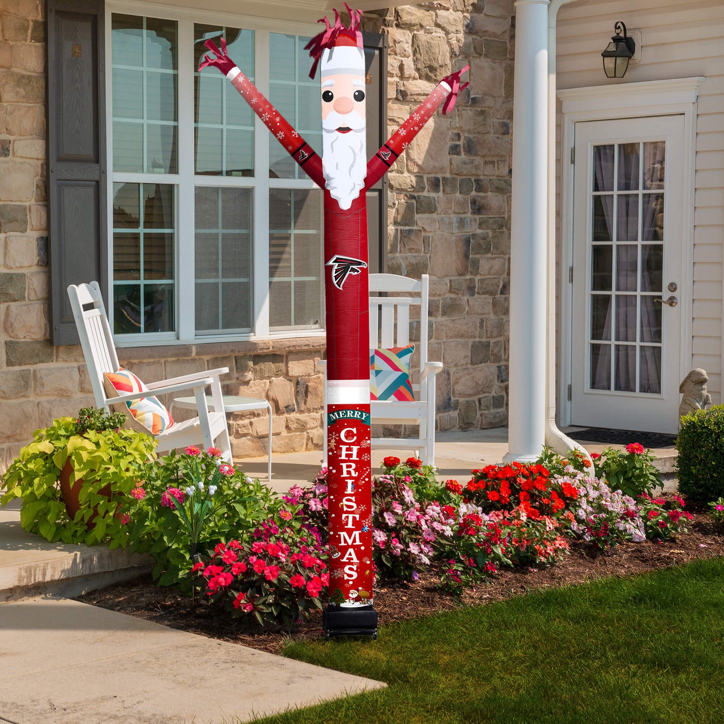 Atlanta Falcons Inflatable Festive Christmas Sports Fan Sleeve