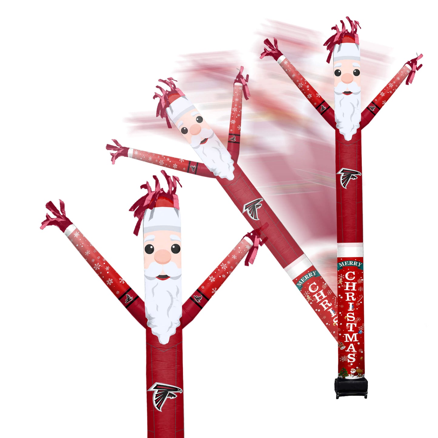 Atlanta Falcons Inflatable Festive Christmas Sports Fan Sleeve