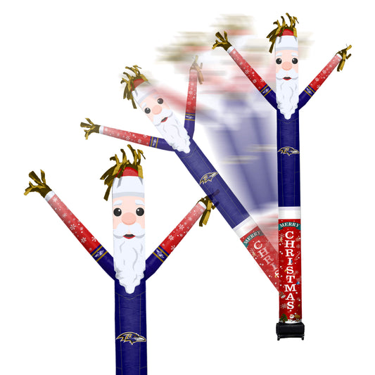 Baltimore Ravens Inflatable Festive Christmas Sports Fan Sleeve