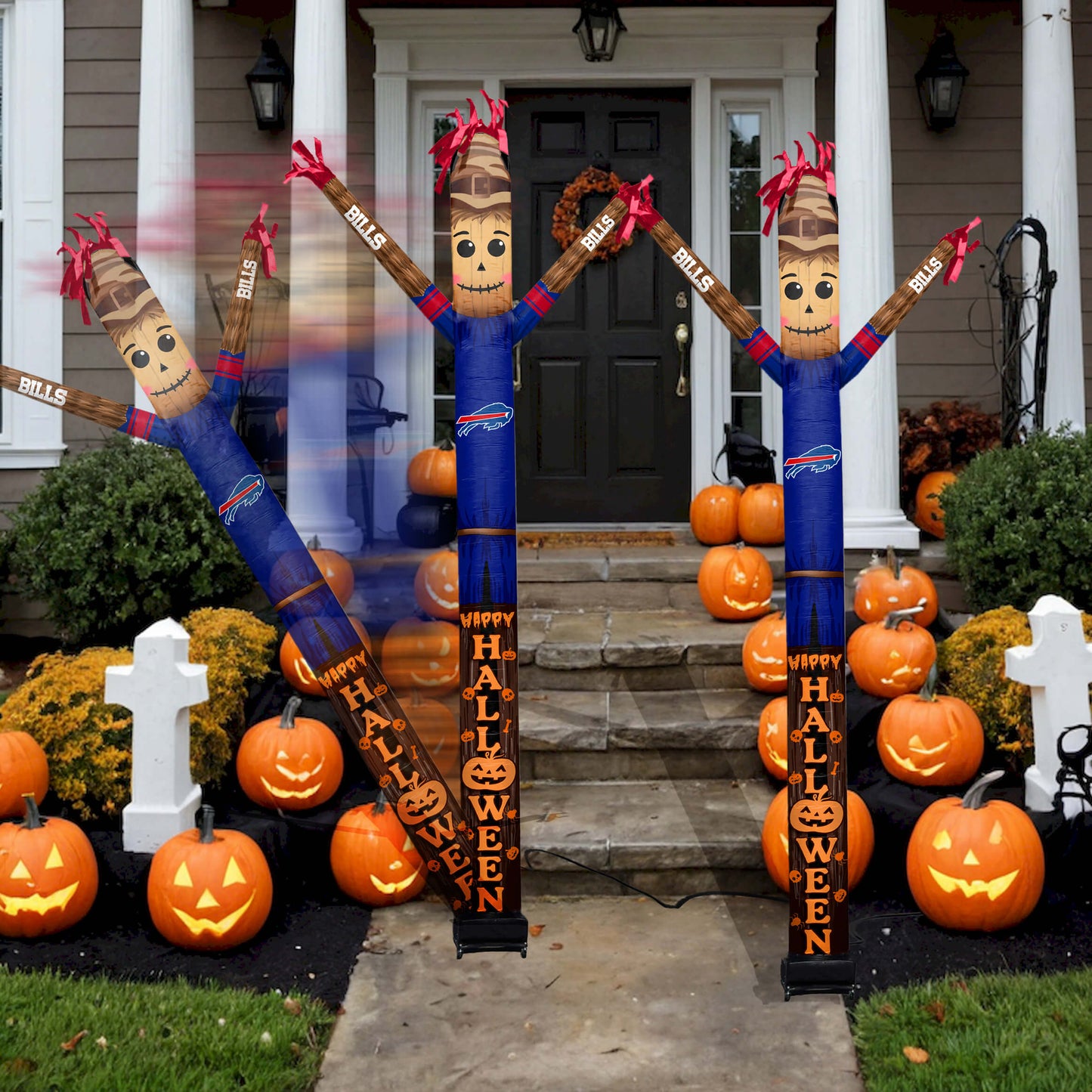 Buffalo Bills Inflatable Festive Halloween Sports Fan Sleeve