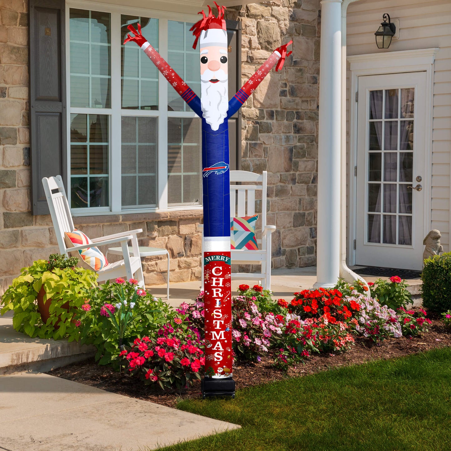Buffalo Bills Inflatable Festive Christmas Sports Fan Sleeve
