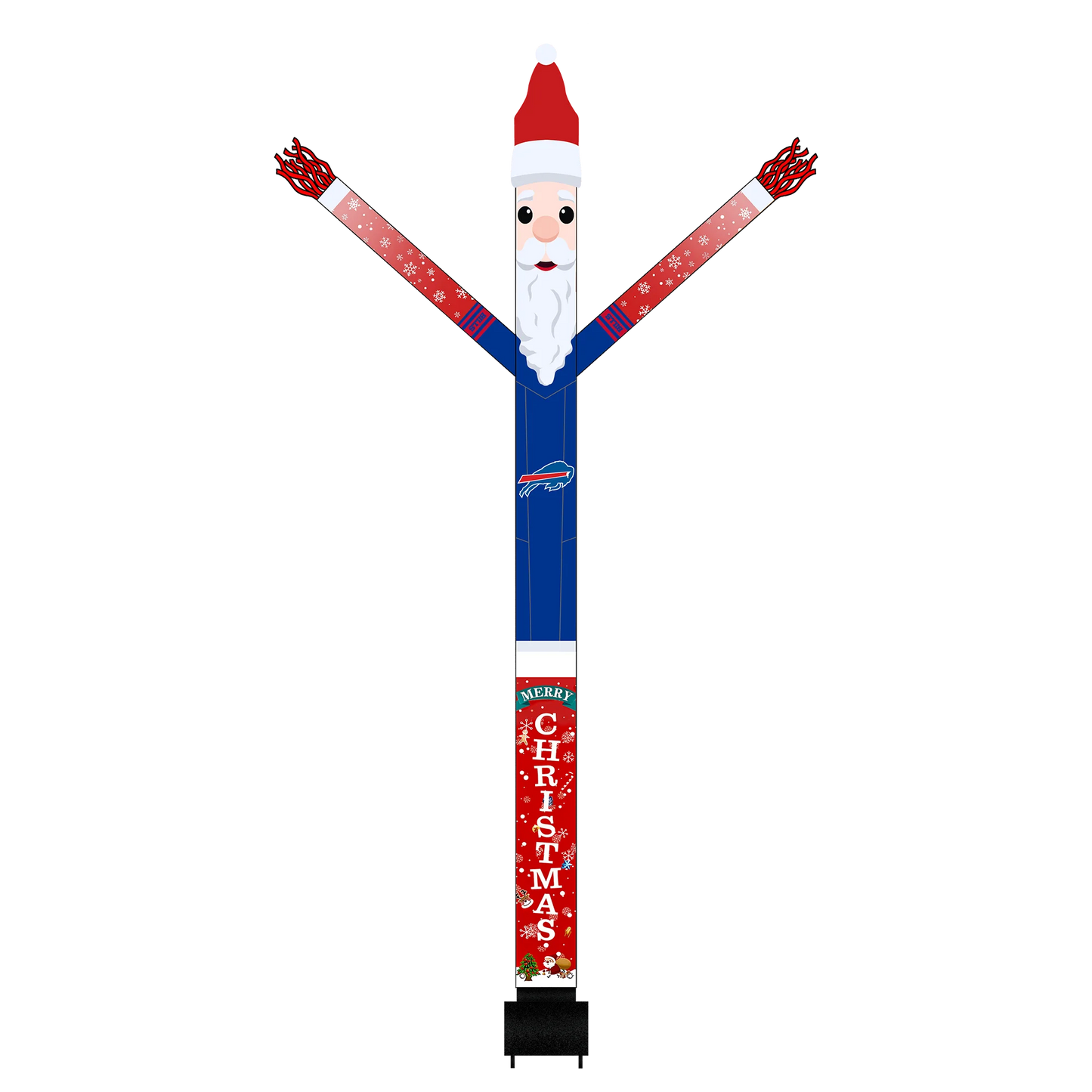 Buffalo Bills Inflatable Festive Christmas Sports Fan Sleeve