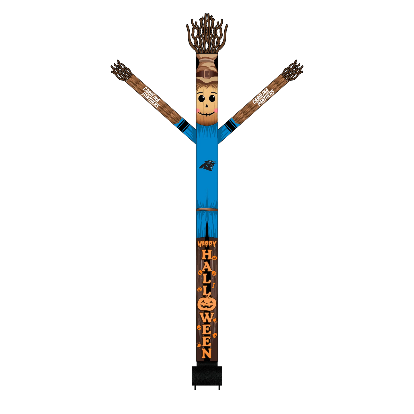 Carolina Panthers Inflatable Festive Halloween Sports Fan Sleeve