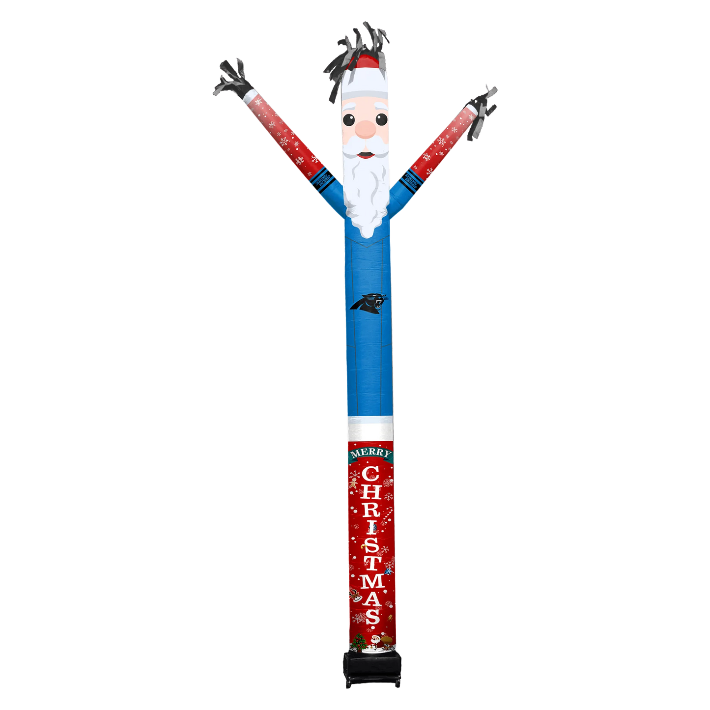 Carolina Panthers Inflatable Festive Christmas Sports Fan Sleeve