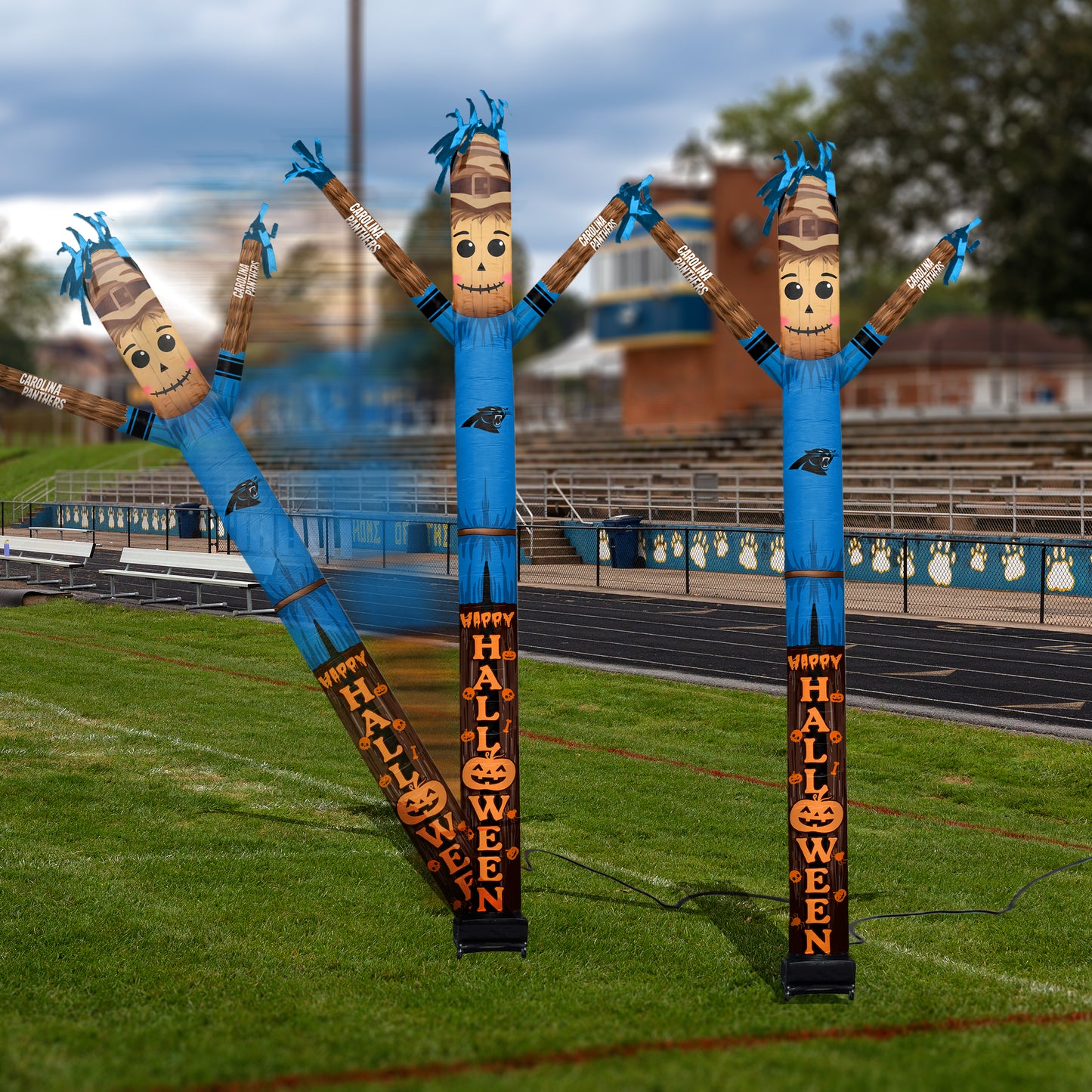 Carolina Panthers Inflatable Festive Halloween Sports Fan Sleeve