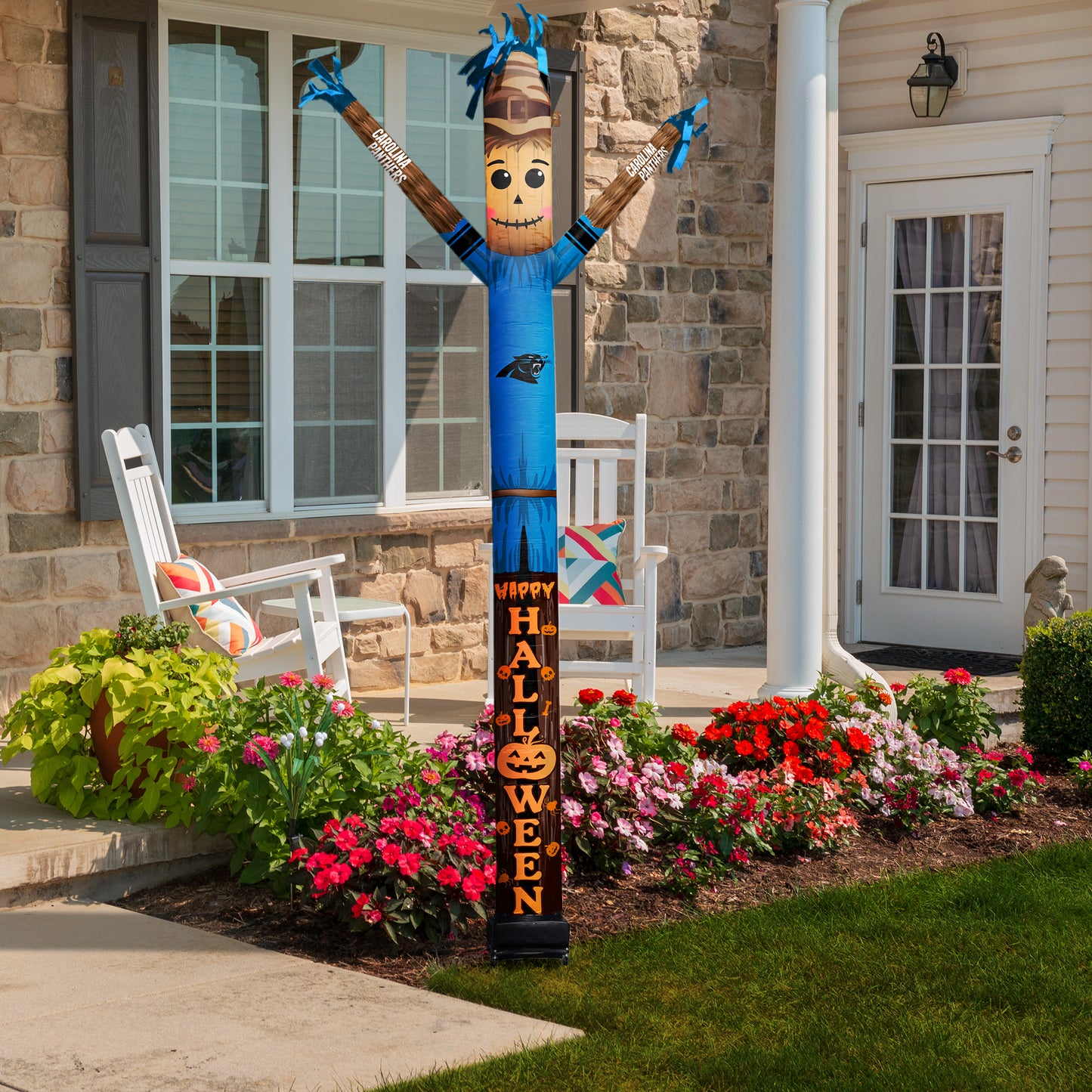 Carolina Panthers Inflatable Festive Halloween Sports Fan Sleeve