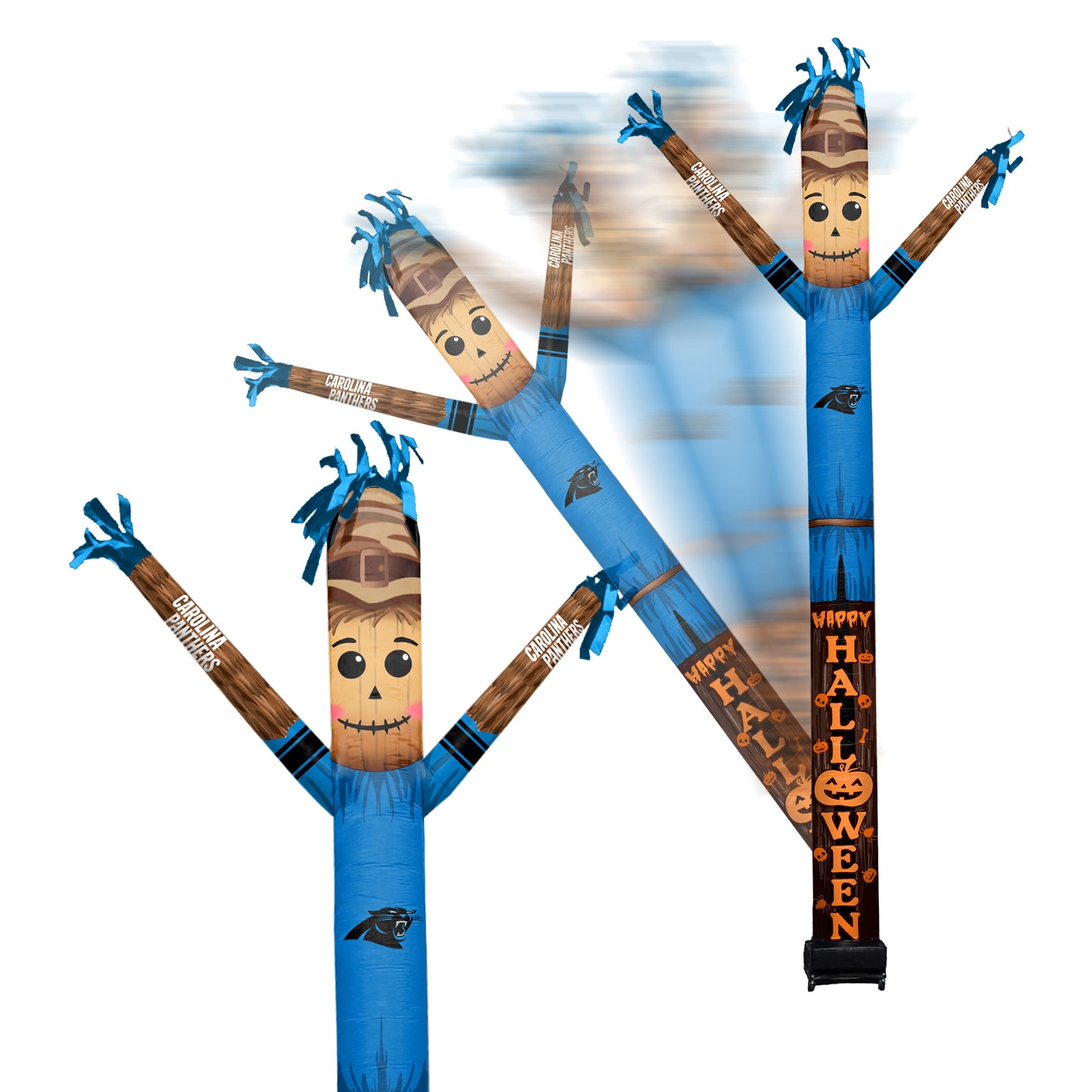 Carolina Panthers Inflatable Festive Halloween Sports Fan Sleeve