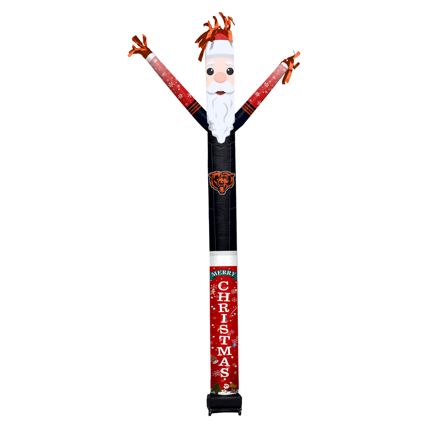 Chicago Bears Inflatable Festive Christmas Sports Fan Sleeve
