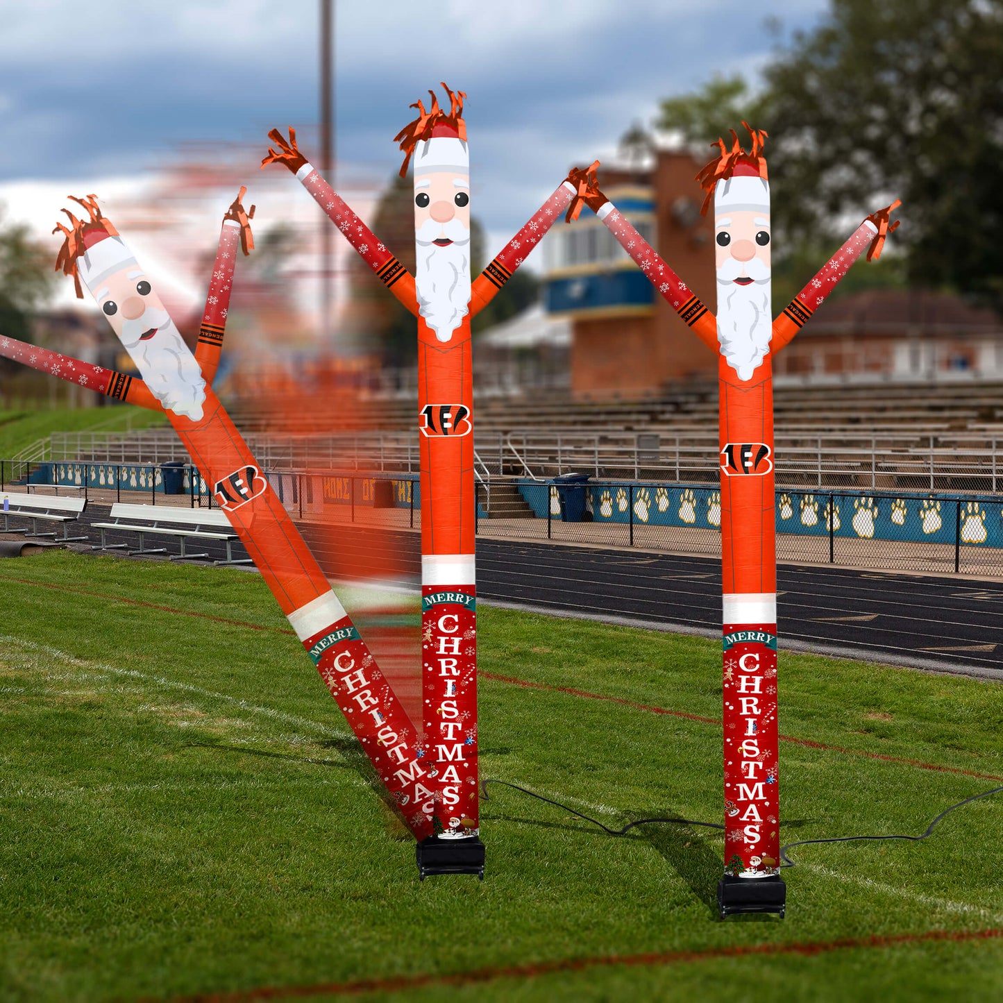 Cincinnati Bengals Inflatable Festive Christmas Sports Fan Sleeve