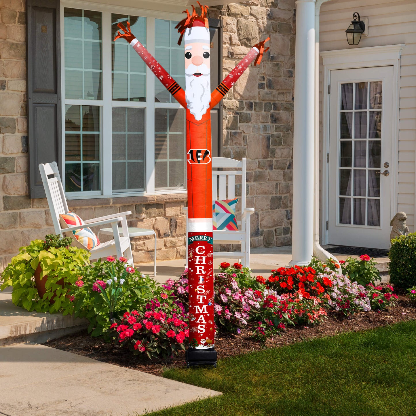 Cincinnati Bengals Inflatable Festive Christmas Sports Fan Sleeve