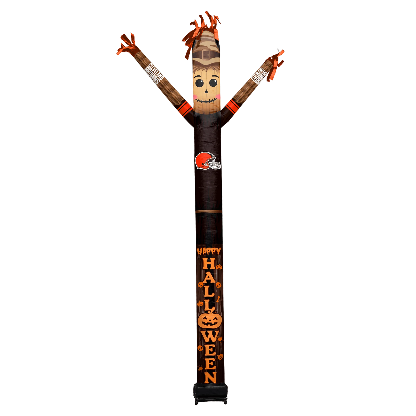Cleveland Browns Inflatable Festive Halloween Sports Fan Sleeve