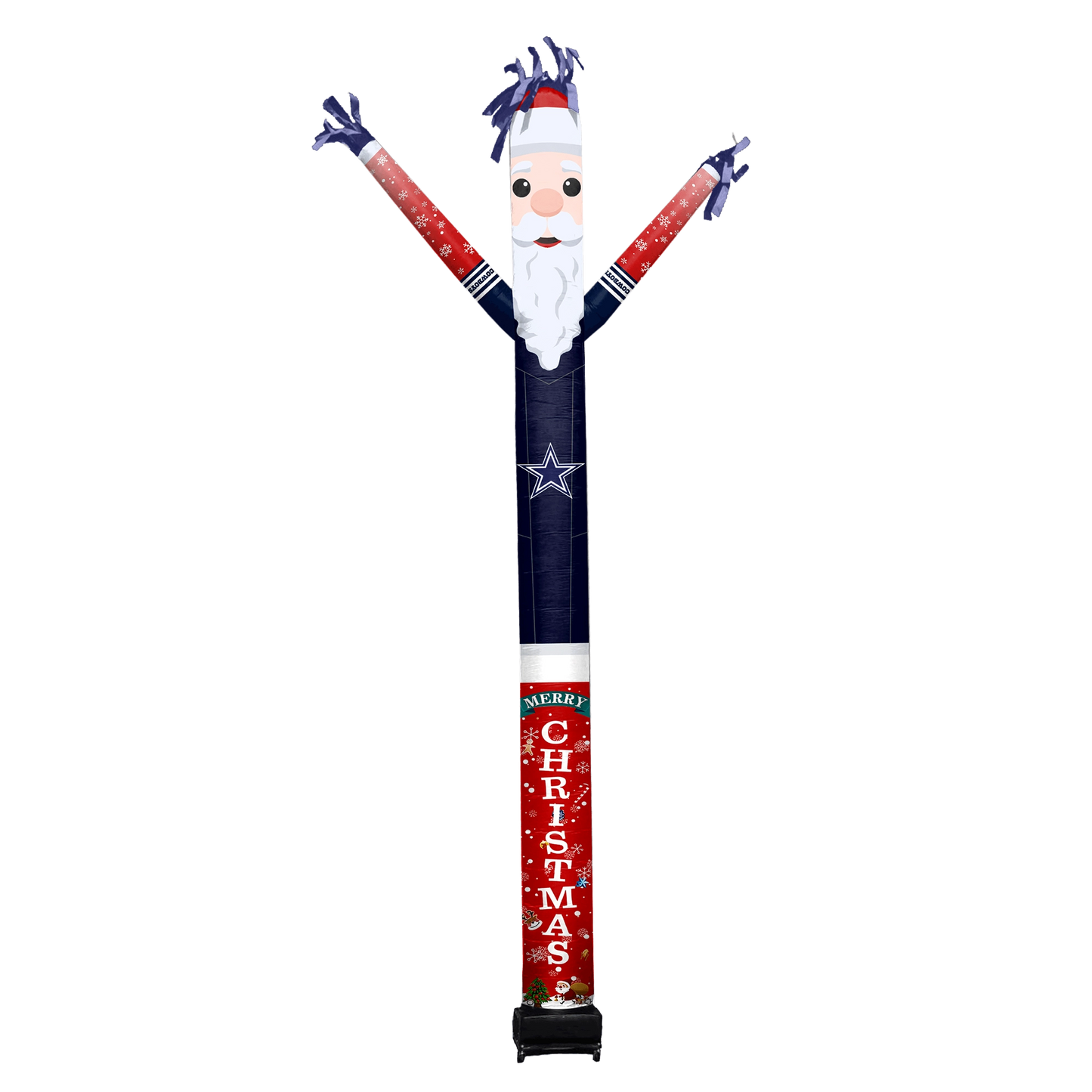 Dallas Cowboys Inflatable Festive Christmas Sports Fan Sleeve