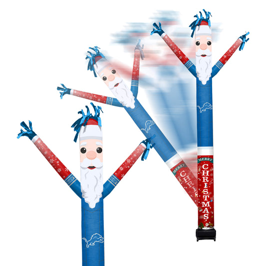 Detroit Lions Inflatable Festive Christmas Sports Fan Sleeve