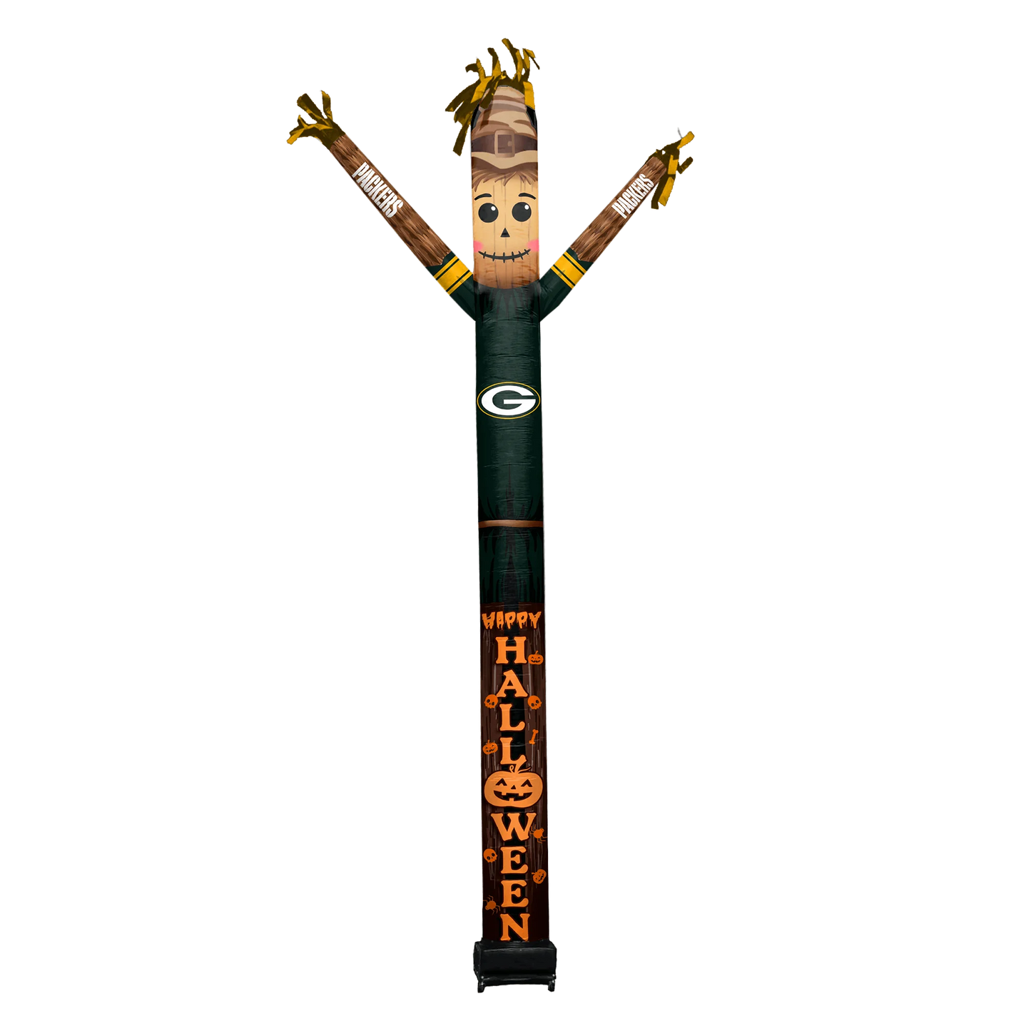 Green Bay Packers Inflatable Festive Halloween Sports Fan Sleeve