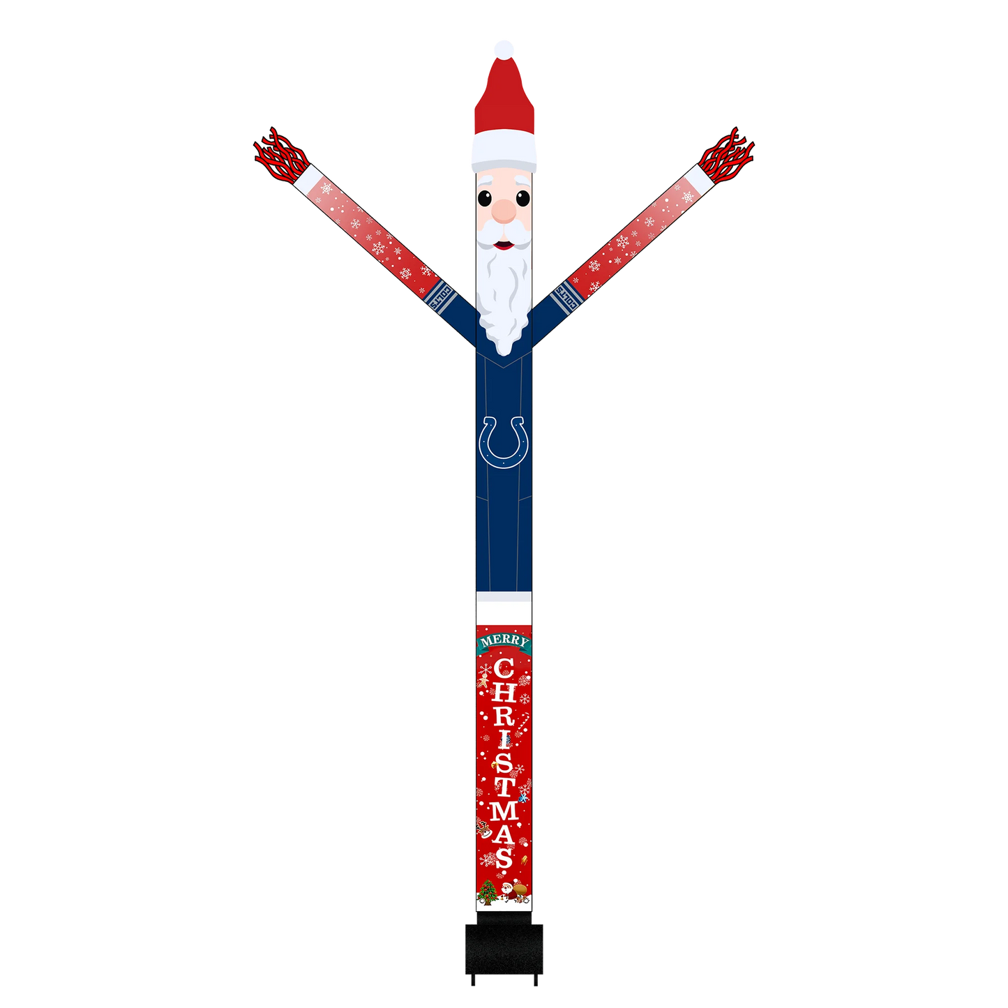 Indianapolis Colts Inflatable Festive Christmas Sports Fan Sleeve