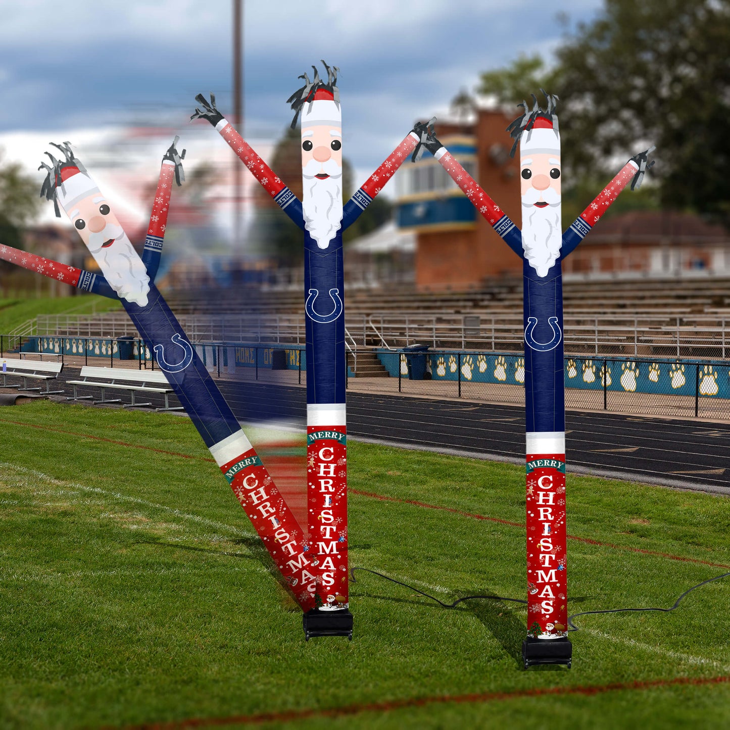 Indianapolis Colts Inflatable Festive Christmas Sports Fan Sleeve