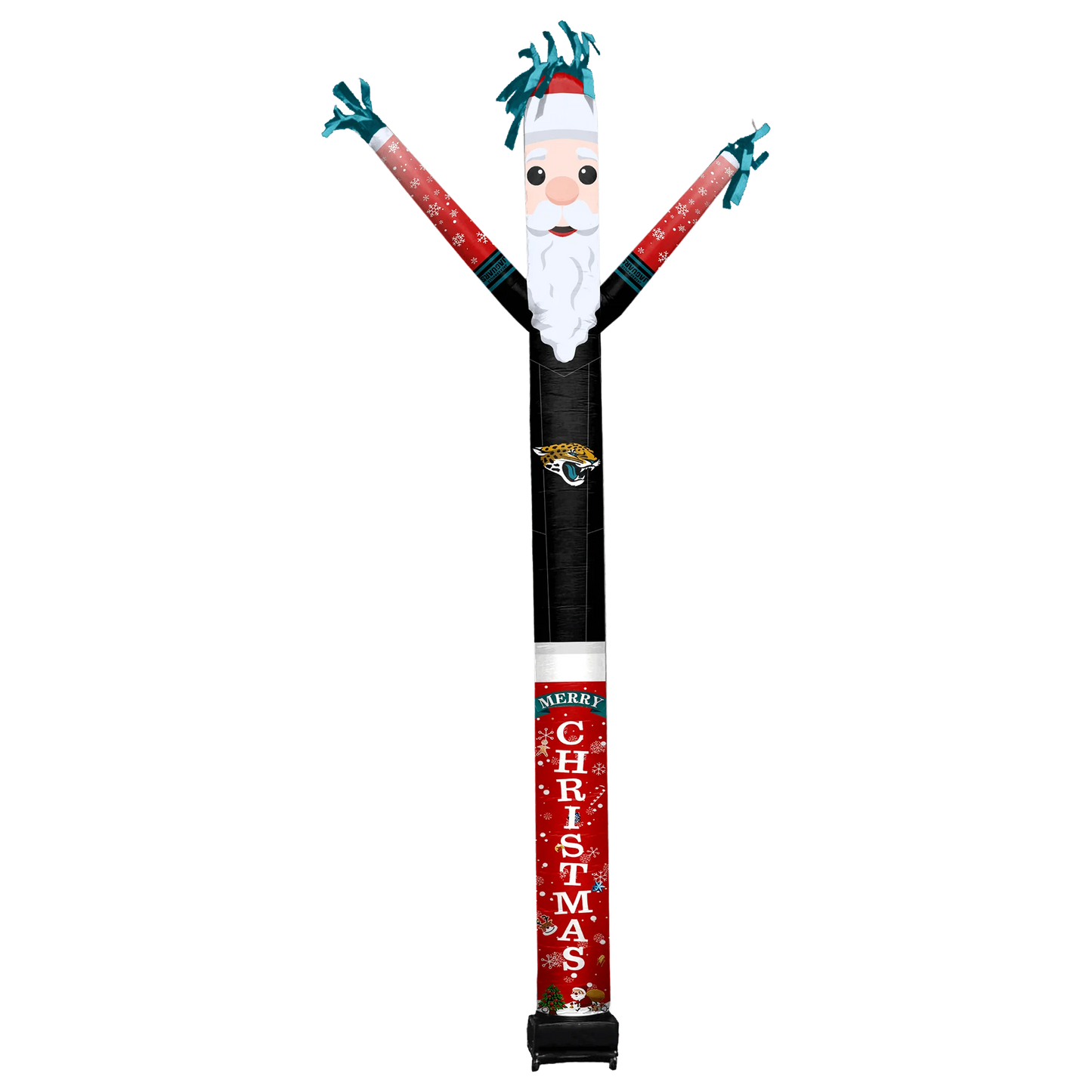 Jacksonville Jaguars Inflatable Festive Christmas Sports Fan Sleeve