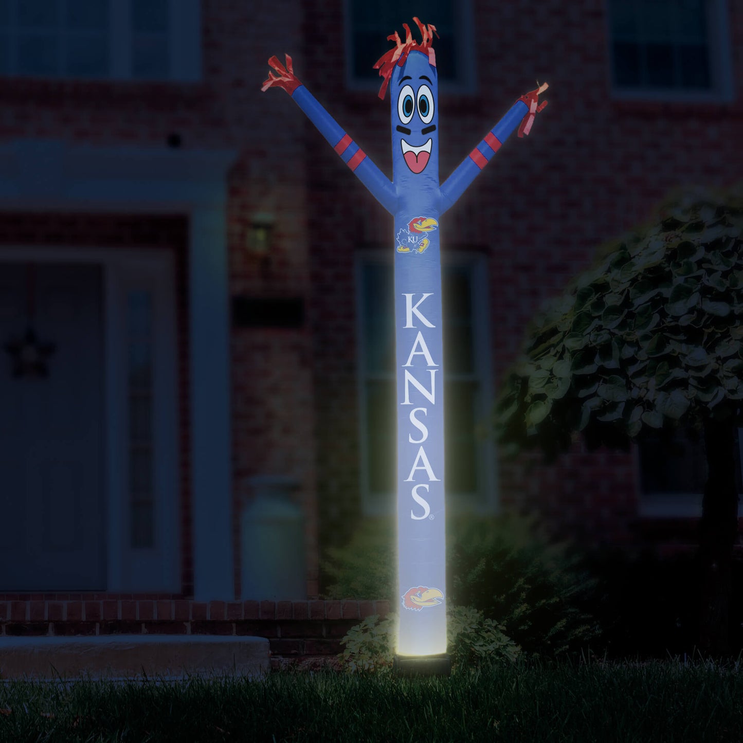 Kansas Jayhawks Inflatable Festive Fanz Sleeve