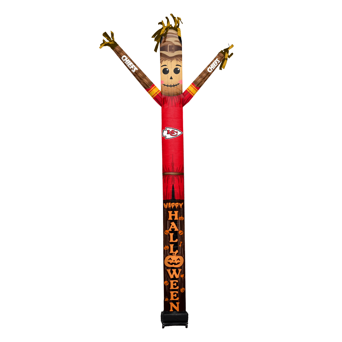 Kansas City Chiefs Inflatable Festive Halloween Sports Fan Sleeve