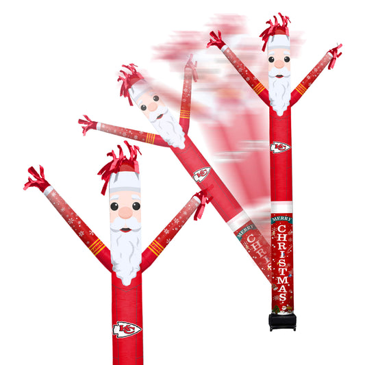 Kansas City Chiefs Inflatable Festive Christmas Sports Fan Sleeve