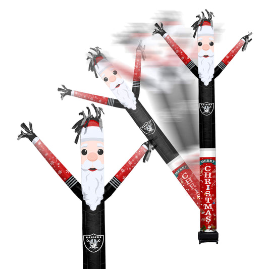 Las Vegas Raiders Inflatable Festive Christmas Sports Fan Sleeve