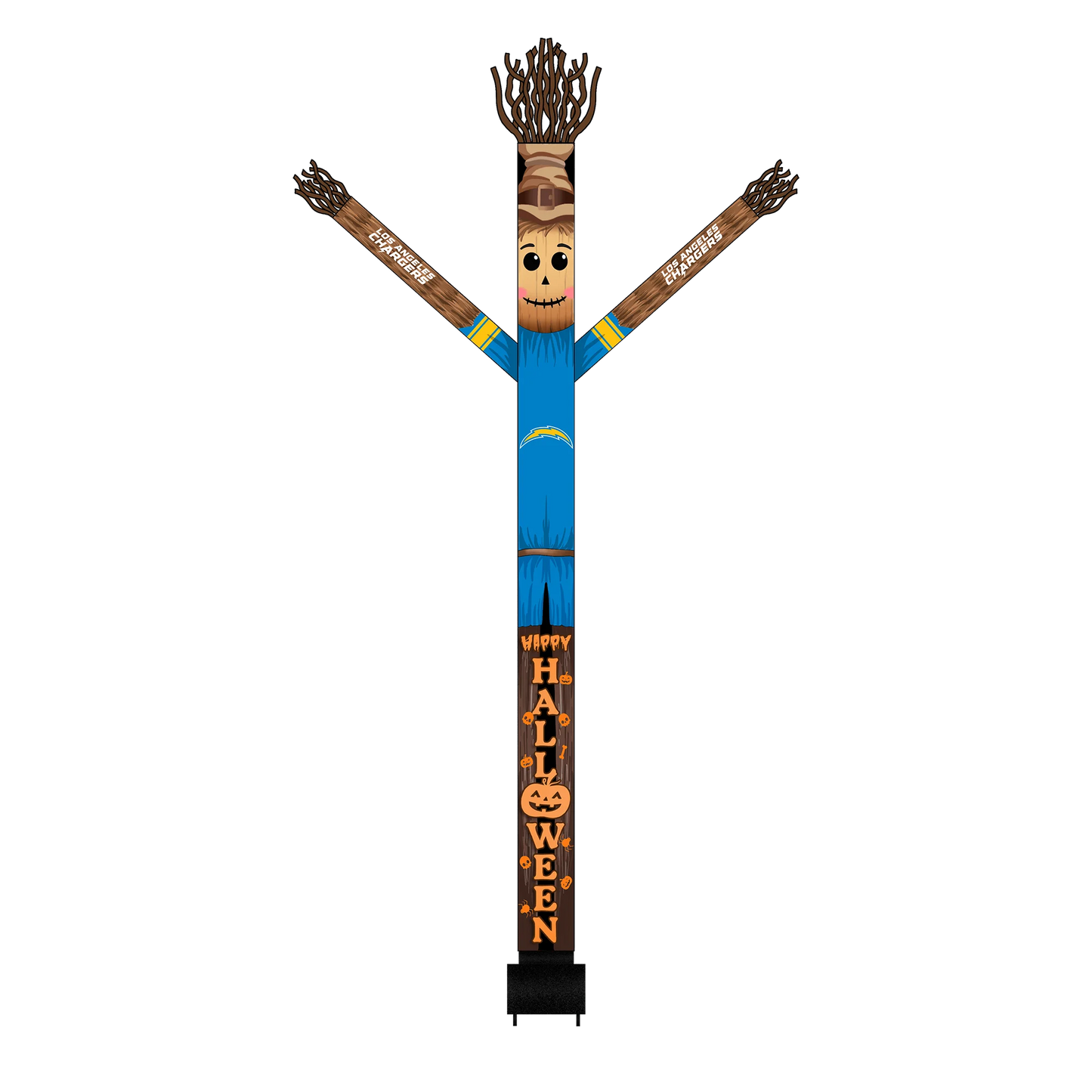 Los Angeles Chargers Inflatable Festive Halloween Sports Fan Sleeve