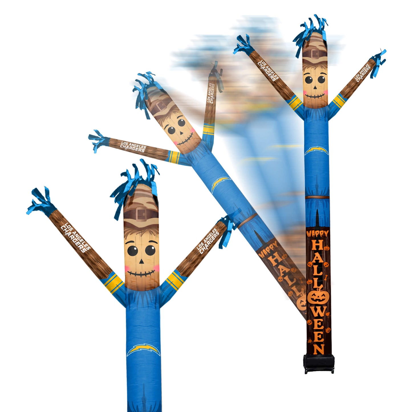 Los Angeles Chargers Inflatable Festive Halloween Sports Fan Sleeve