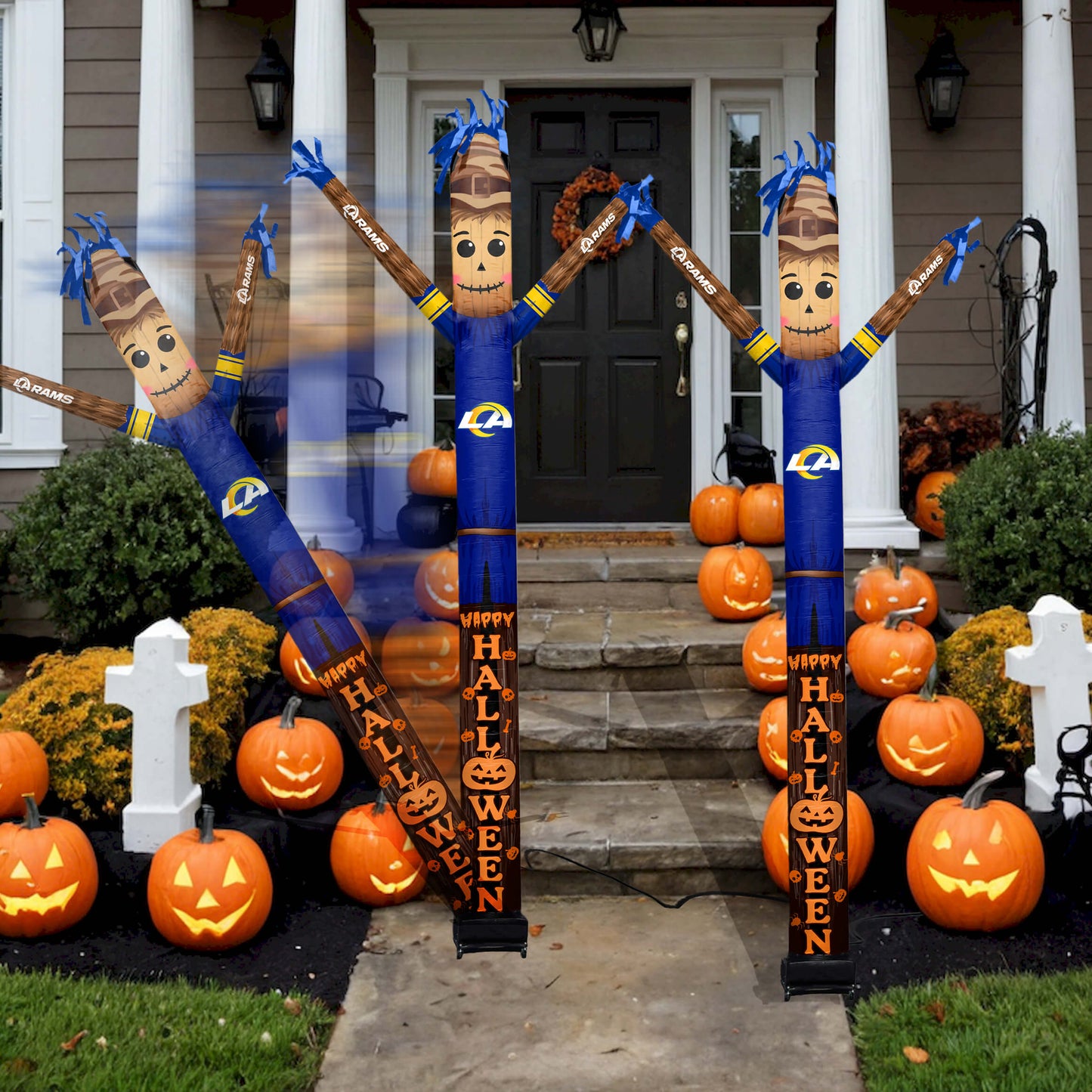 Los Angeles Rams Inflatable Festive Halloween Sports Fan Sleeve