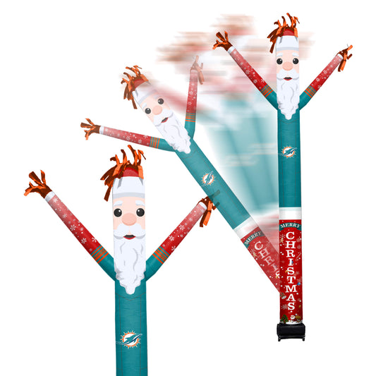 Miami Dolphins Inflatable Festive Christmas Sports Fan Sleeve