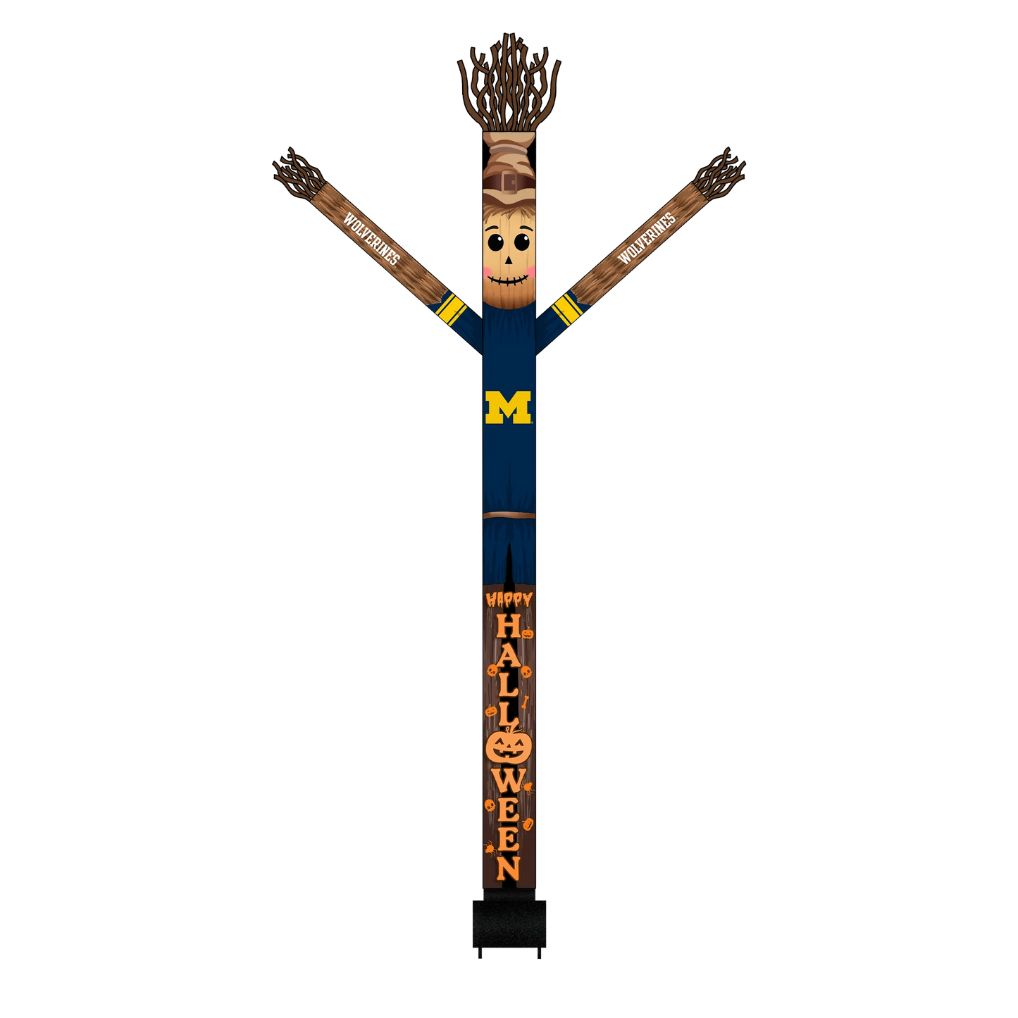Michigan Wolverines Inflatable Festive Halloween Sports Fan Sleeve