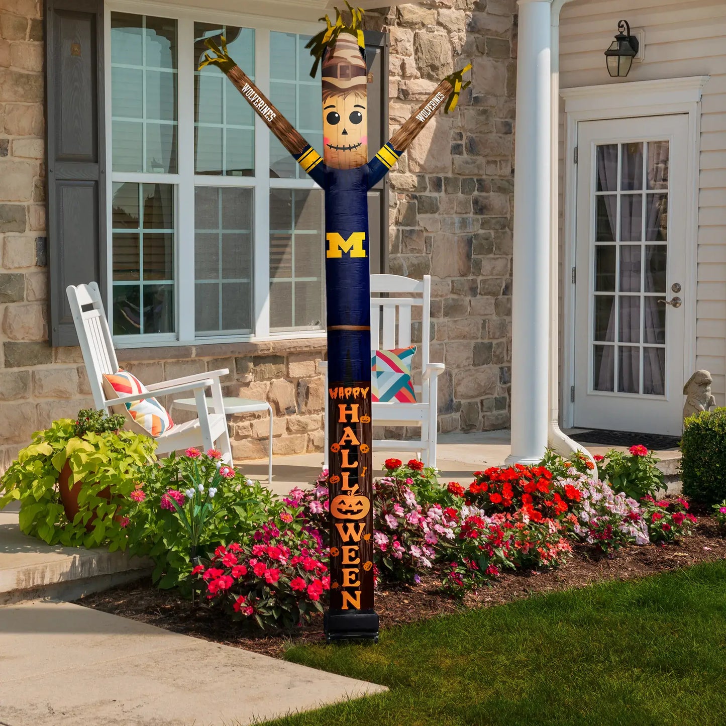 Michigan Wolverines Inflatable Festive Halloween Sports Fan Sleeve