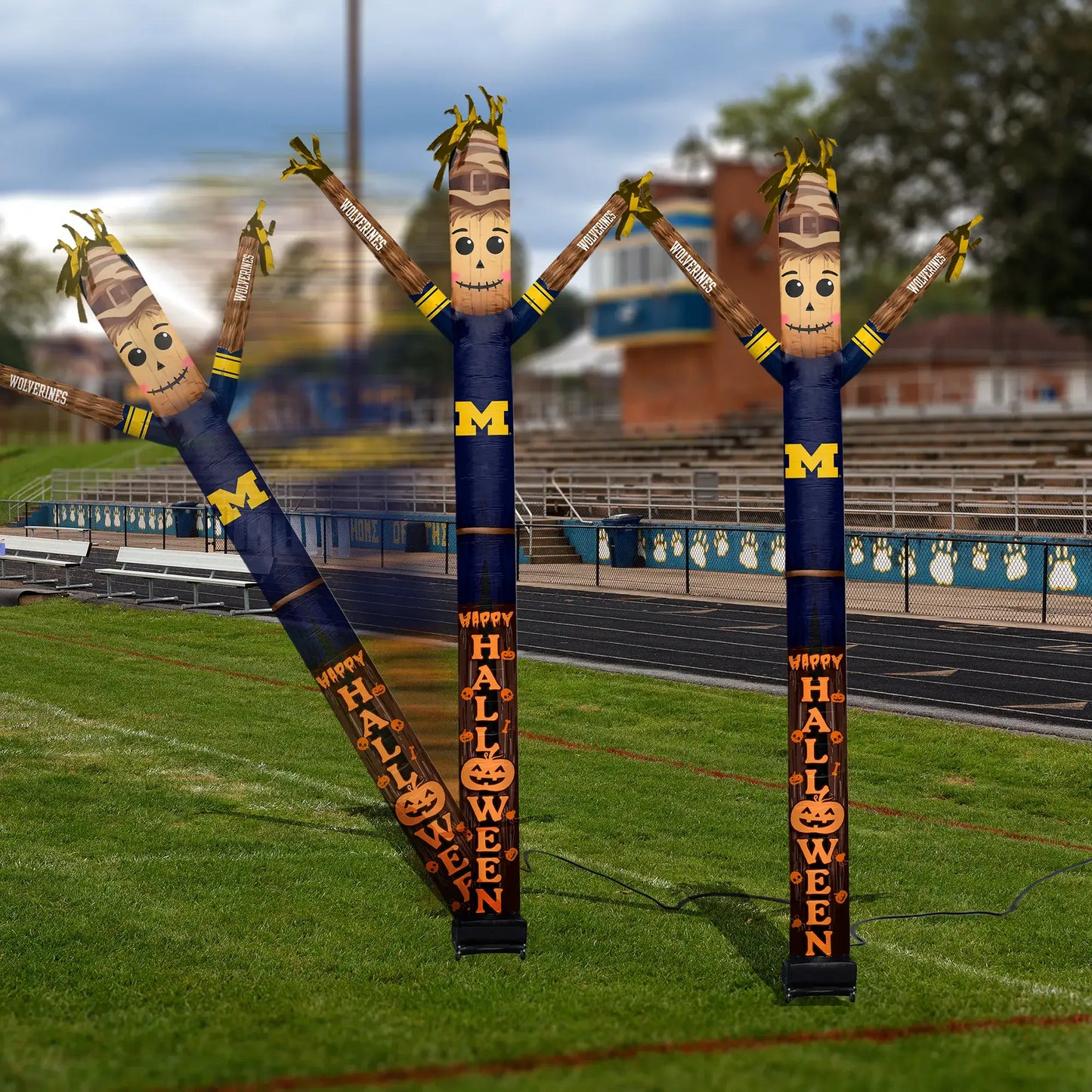 Michigan Wolverines Inflatable Festive Halloween Sports Fan Sleeve