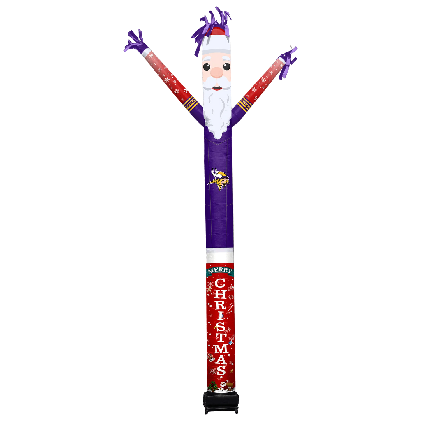 Minnesota Vikings Inflatable Festive Christmas Sports Fan Sleeve