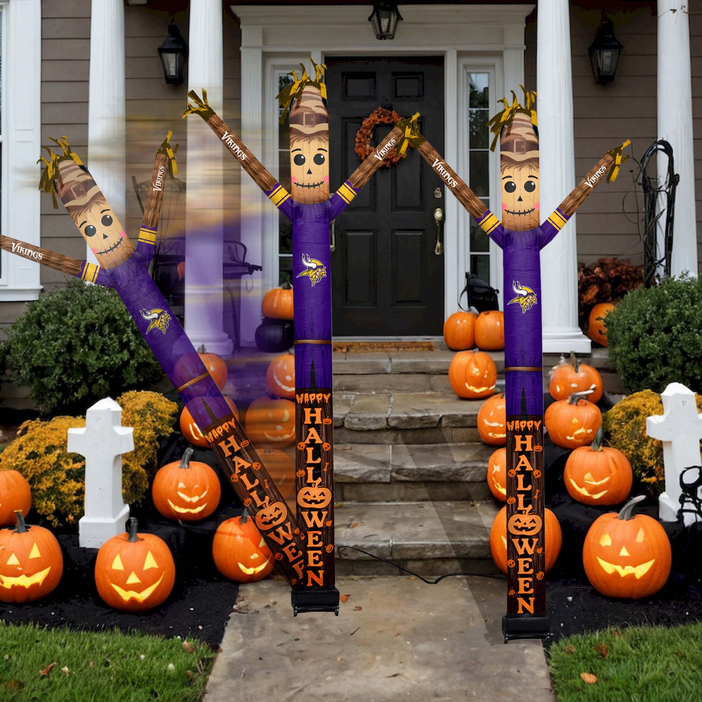 Minnesota Vikings Inflatable Festive Halloween Sports Fan Sleeve