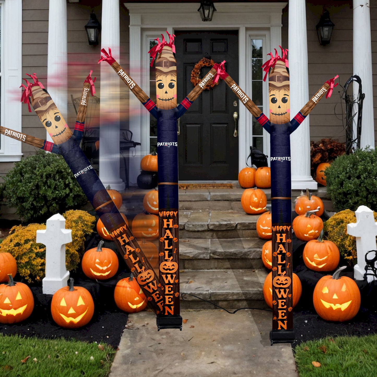 New England Patriots Inflatable Festive Halloween Sports Fan Sleeve