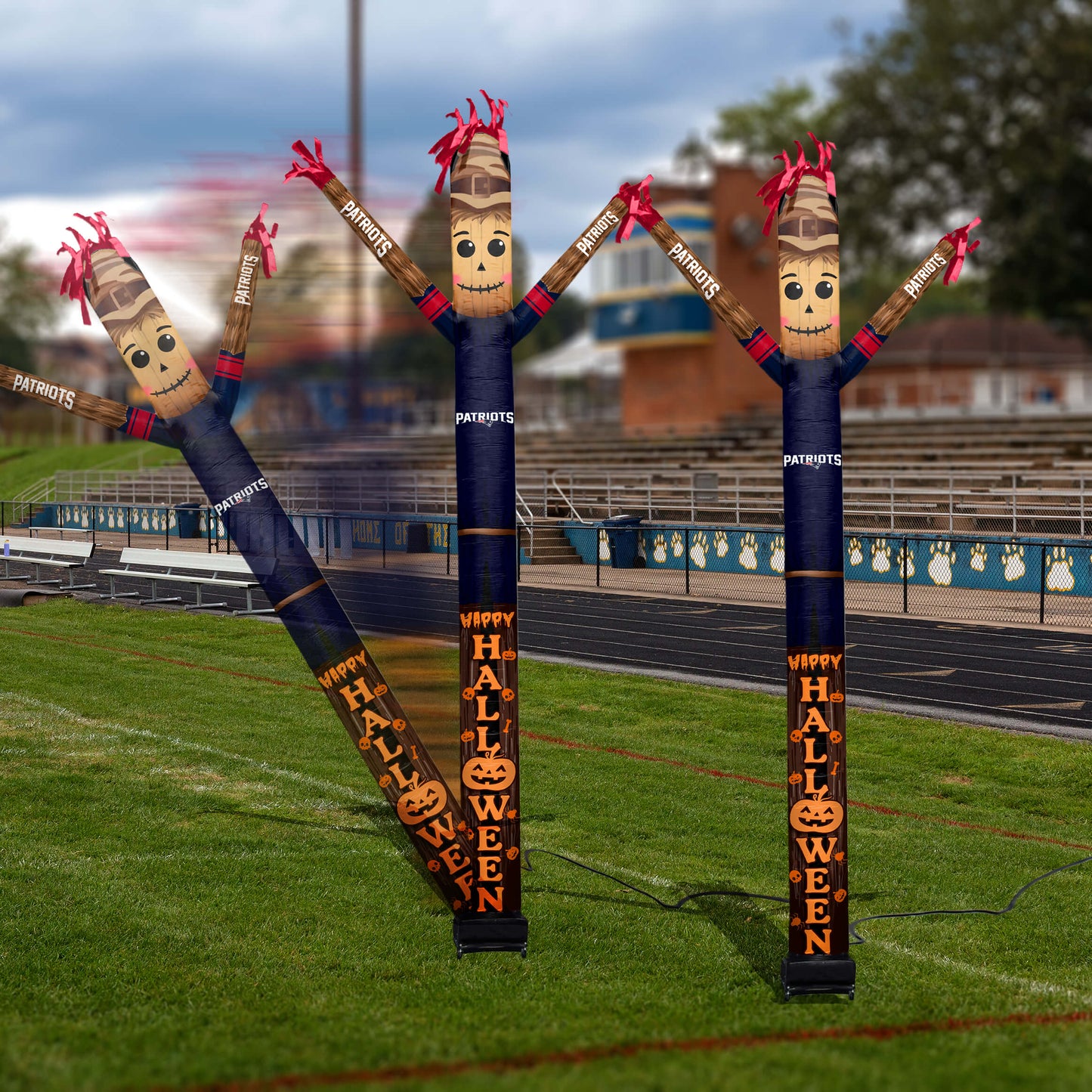 New England Patriots Inflatable Festive Halloween Sports Fan Sleeve