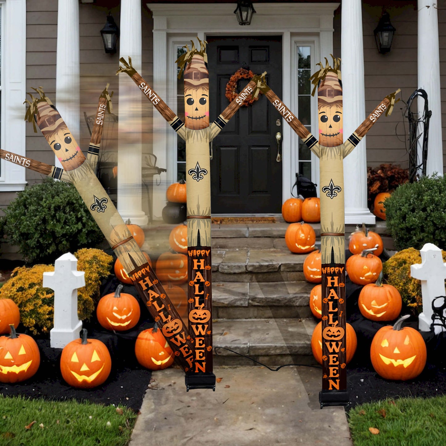 New Orleans Saints Inflatable Festive Halloween Sports Fan Sleeve