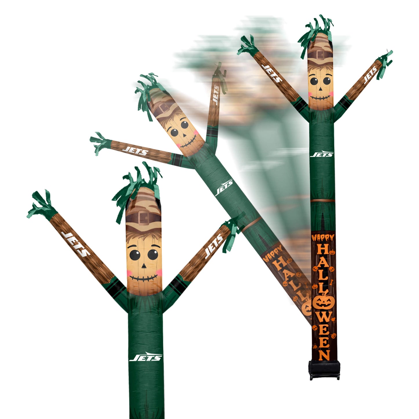 New York Jets Inflatable Festive Halloween Sports Fan Sleeve