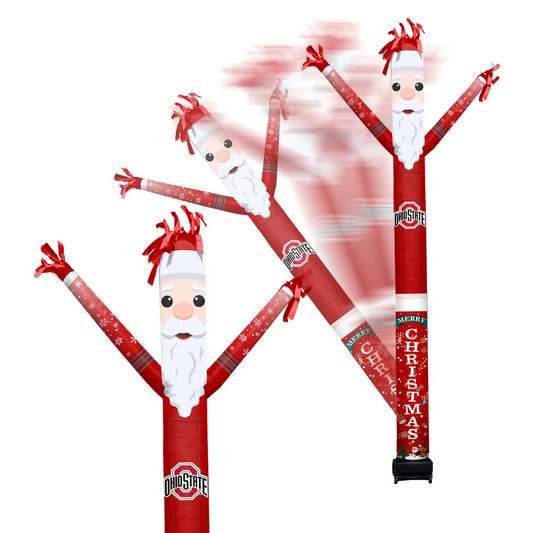 Ohio State Buckeyes Inflatable Festive Christmas Sports Fan Sleeve