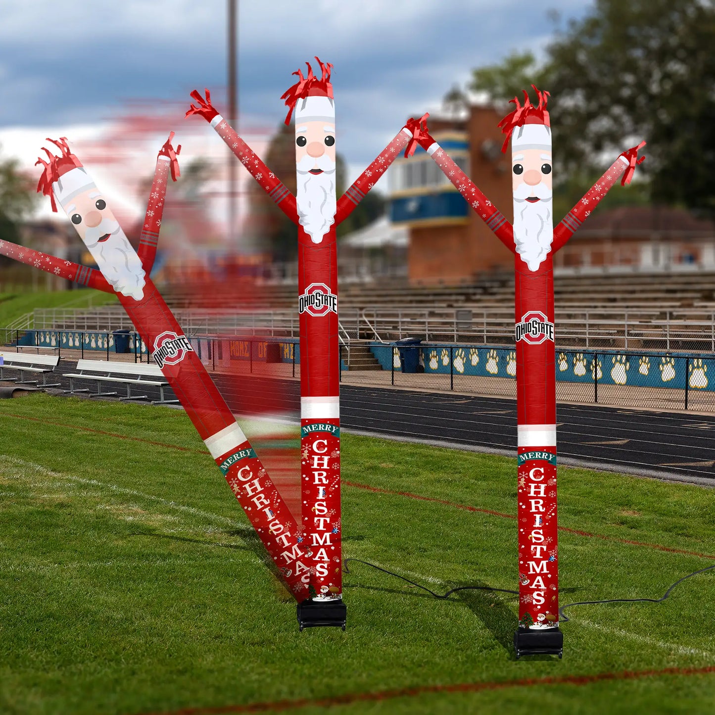 Ohio State Buckeyes Inflatable Festive Christmas Sports Fan Sleeve