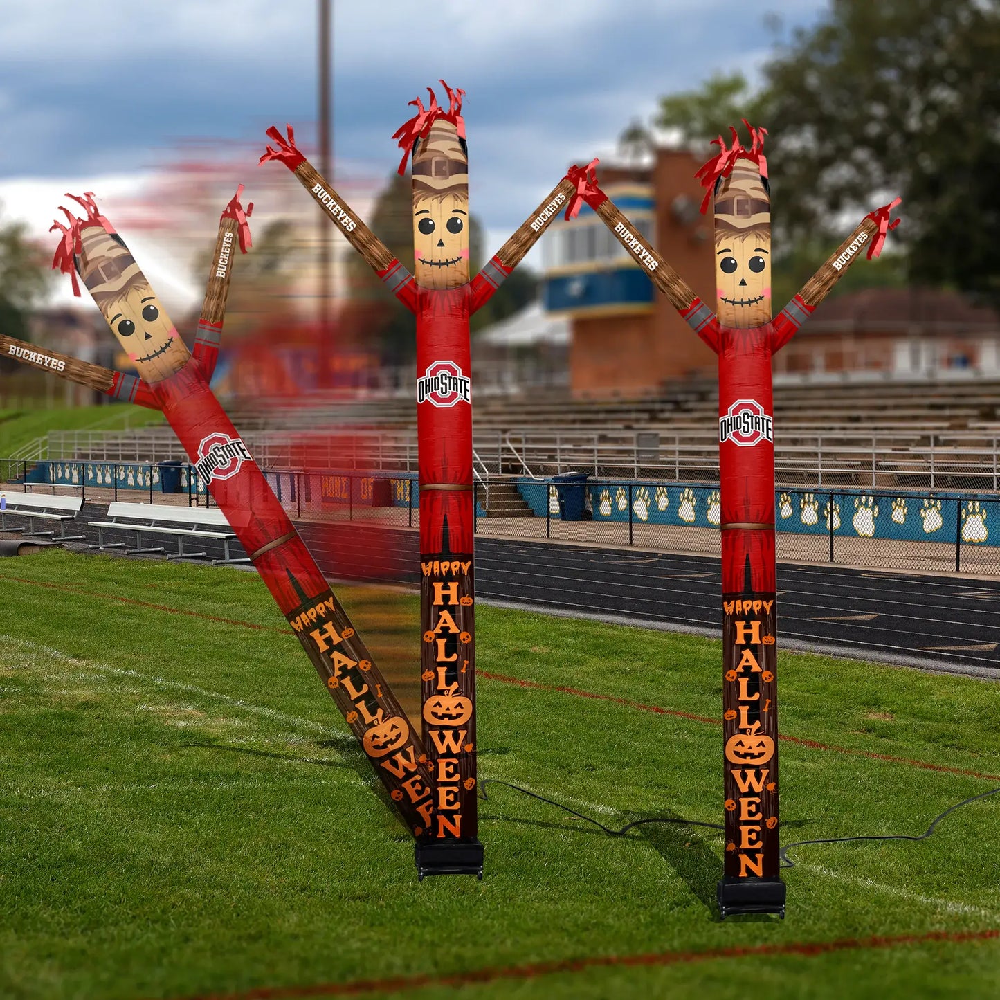 Ohio State Buckeyes Inflatable Festive Halloween Sports Fan Sleeve